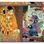 2×1000 El Beso + La Virgen, Gustav Klimt Eb-18488