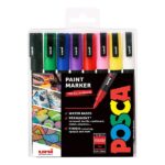 UNI set PC-3M Posca/0.9-1.3mm 1/8 KLASIK BOJE 67602
