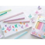 Drvene bojice 12 FABER CASTELL grip sparkle pastel u metalnoj kutiji šifra artikla: 201910 - Slika 3