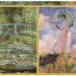 Puzzle 2×1000 Claude Monet – The Water-Lily Pond + Woman With Parasol Turned to the Left Sifra 19270