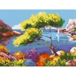 Slikanje po brojevima Pejzaz akril 30x40 Sifra 80912