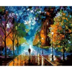 Slikanje po brojevima Noc akril 40x50  Sifra 80914