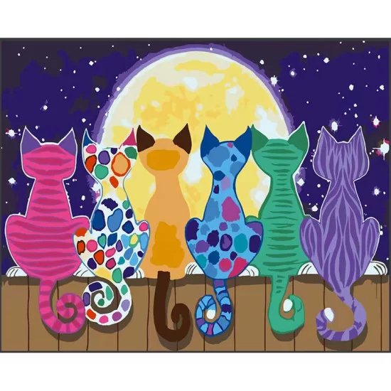 80919-550x550.jpg Slikanje po brojevima Macke akril 40x50 Sifra 80919 - Slika 1