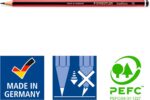 Grafitne olovke TRADITION set 1/12, Staedtler Sifra 110 c12-1 - Slika 5