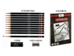 SET ZA SKICIRANJE U KUTIJI 15PCS Sifra 55672 - Slika 2